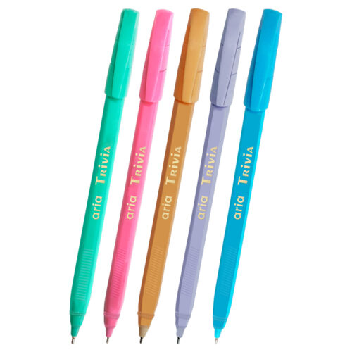 Aria Pens Trivia Colorful Case